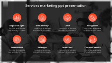 Amazing Services Marketing PPT Presentation Slide Design